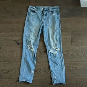 American Eagle Mom Distressed Jeans